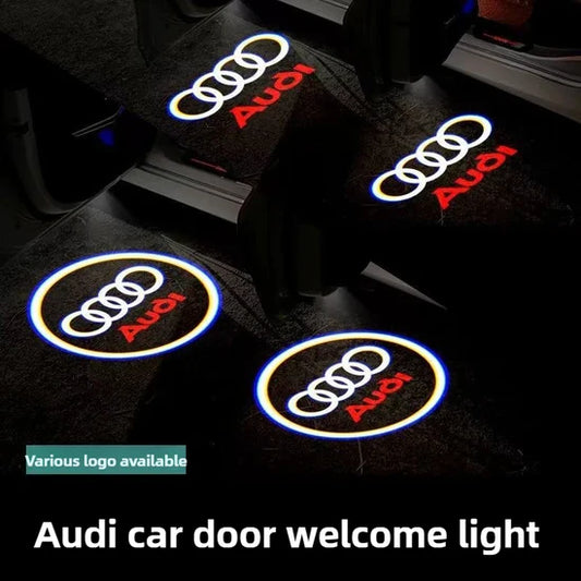 DriveX™ Led Car Door logo Welcome Light For Audi