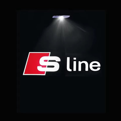 DriveX™ Led Car Door logo Welcome Light For Audi