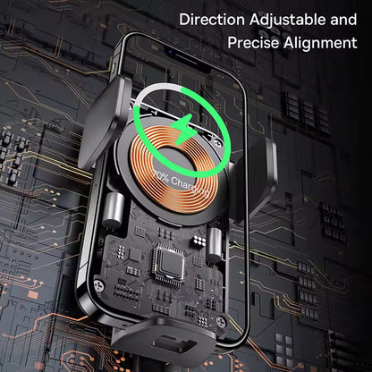 DriveX™ Car PhBaseus one Holder Infrared 15W Phone Charger