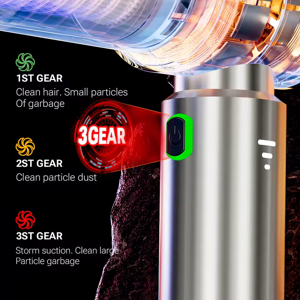 DriveX™ SZUK C012MAX Car Vacuum Cleaner