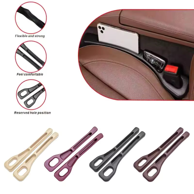 DriveX™ 2pcs Car Seat Gap Filler Organizer