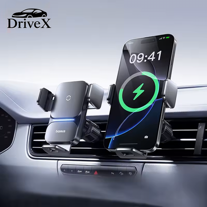 DriveX™ Car PhBaseus one Holder Infrared 15W Phone Charger