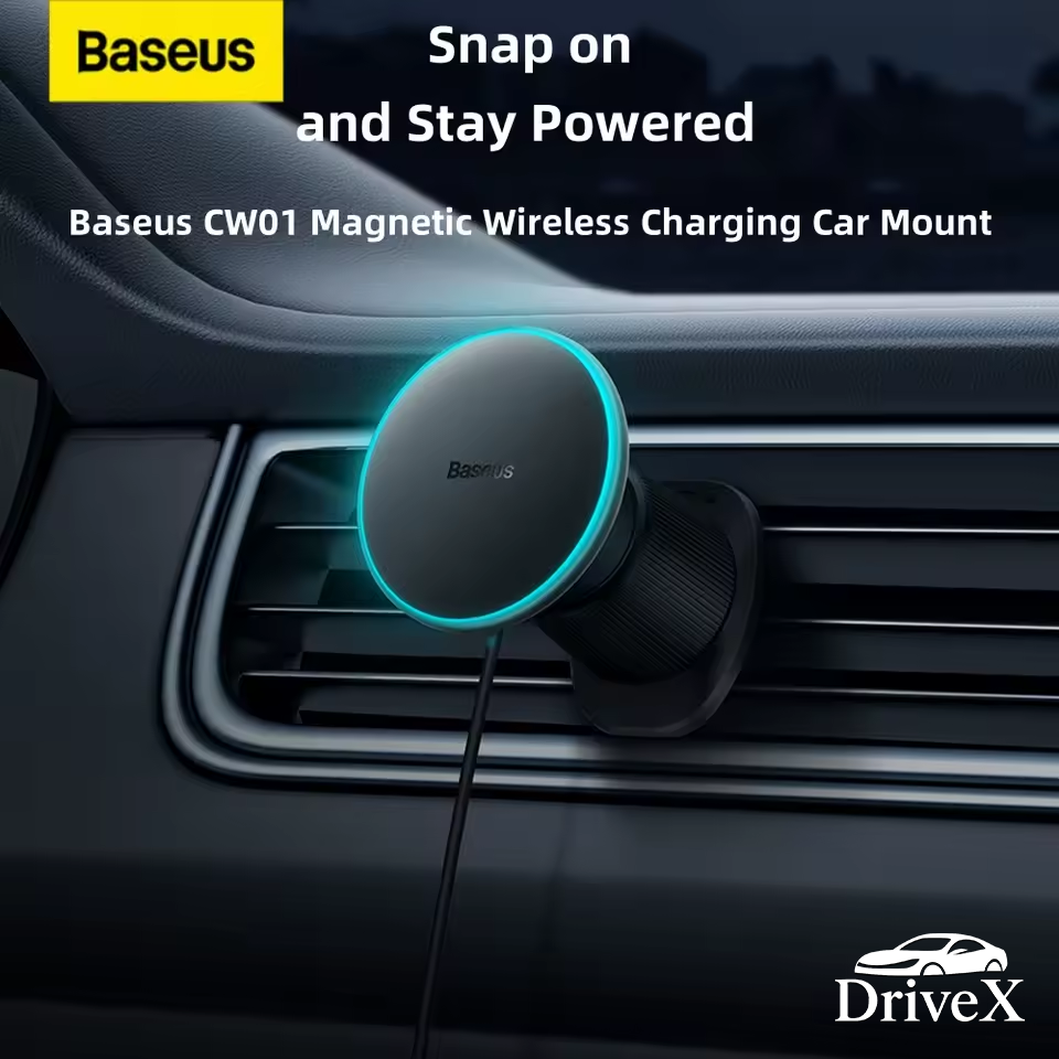 DriveX™ 15W Fast Charging Magnetic Car Phone Holder